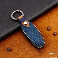 Premium Leather key fob cover case fit for Audi AX7...