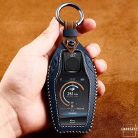 Premium Leather key fob cover case fit for BMW B8 remote key