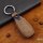 Premium Leather key fob cover case fit for Ford F5 remote key