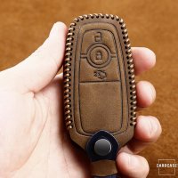 Coque de protection en cuir de première qualité pour voiture Ford clé télécommande F8