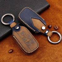 Premium Leather key fob cover case fit for Land Rover,...