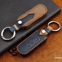 Premium Leather key fob cover case fit for Mazda MZ2...