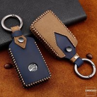 Premium Leather key fob cover case fit for Mazda MZ5...