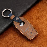 Premium Leather key fob cover case fit for Toyota T3...