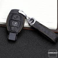 Coque de protection en cuir de première qualité pour voiture Mercedes-Benz clé télécommande M6