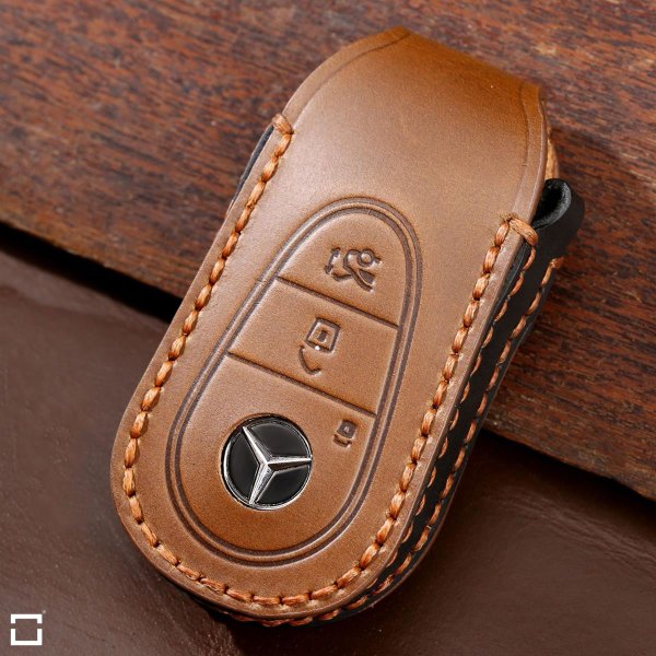 Alcantara key cover for Audi keys Incl. hook + key ring (LEK69-AX7)