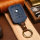 Coque de clé de Voiture en cuir compatible avec BMW clés inkl. Schlüsselring (LEK65-B11)