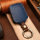 Coque de clé de Voiture en cuir compatible avec BMW clés inkl. Schlüsselring (LEK65-B11)