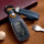 Premium Leder Schlüsselhülle / Schutzhülle (LEK66) passend für Mercedes-Benz Schlüssel inkl. Karabiner + Lederband