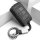 Alcantara key cover for Land Rover, Jaguar keys Incl. hook + key ring (LEK69-LR1)