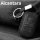 Alcantara key cover for Land Rover, Jaguar keys Incl. hook + key ring (LEK69-LR2)