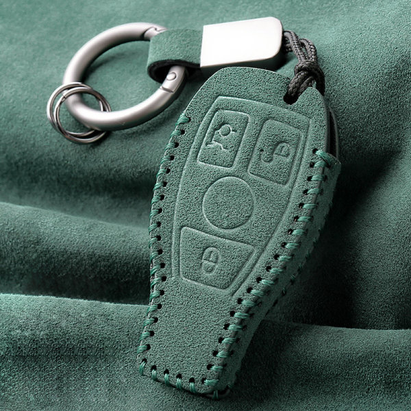 Alcantara key cover for Mercedes-Benz keys Incl. hook + key ring (LEK,  22,90 €