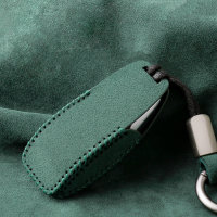 Alcantara key cover for Mercedes-Benz keys Incl. hook + key ring (LEK69-M9)