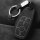 Funda protectora de cuero alcantara para llaves Mercedes-Benz Incluye mosquetón + llavero (LEK69-M9)