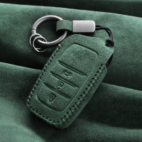 Alcantara key cover for Toyota keys Incl. hook + key ring (LEK69-T4)