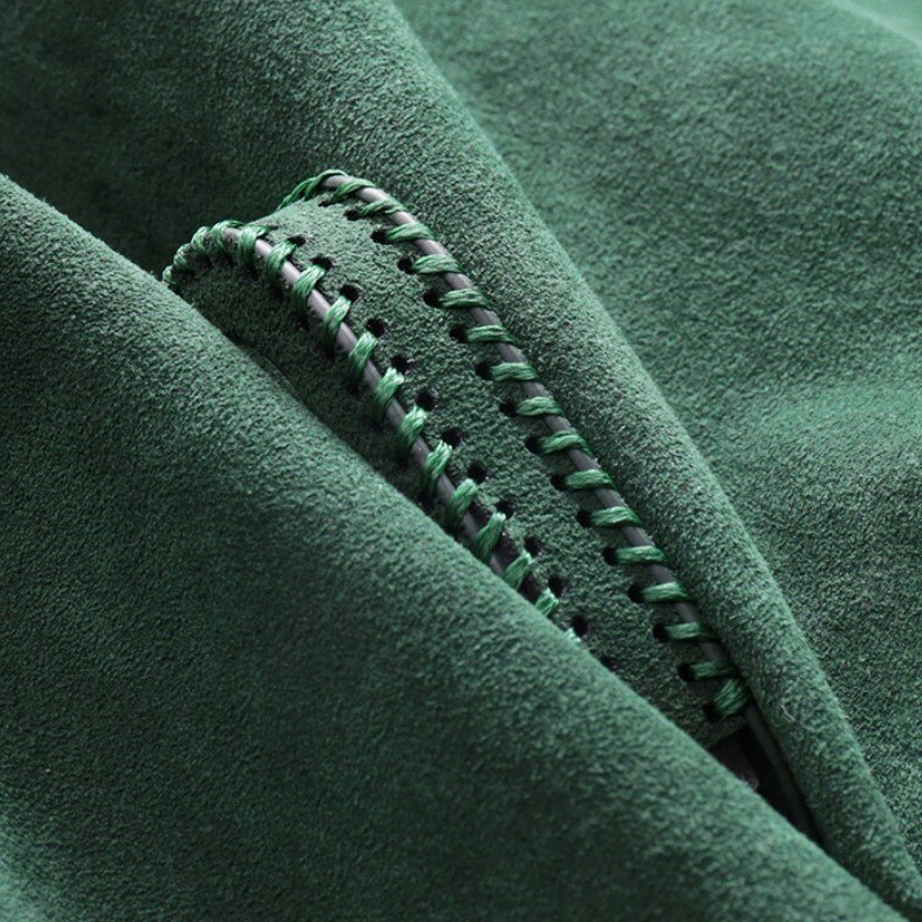 Alcantara Schlüsselhülle (LEK69) passend für  Schlüssel inkl. Karabiner + Schlüsselring Premium Autoschlüssel Schutzhülle - Detailansicht 3