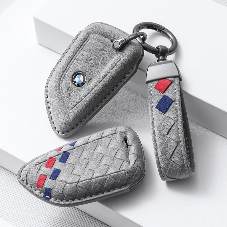 Alcantara Schlüsselhülle (LEK72) passend für BMW Schlüssel inkl. Schl,  23,50 €