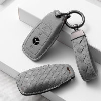 Alcantara key cover for Mercedes-Benz keys incl. keychain...