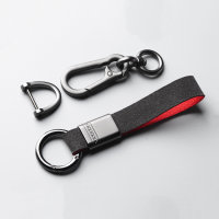 Alcantara key cover (LEK76) for BMW keys incl. keychain -...