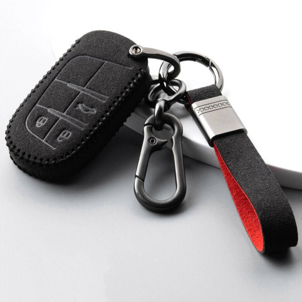 Alcantara Schlüsselhülle (LEK76) passend für Jeep, Fiat Schlüssel ink,  22,90 €