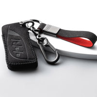 Alcantara key cover (LEK76) for Lexus keys incl. keychain...