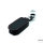 Cover Guscio / Copri-chiave Pelle compatibile con Honda H9 nero