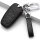 Cover Guscio / Copri-chiave Pelle compatibile con Audi AX4 nero