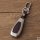 Alu Hartschalen Schlüssel Case passend für Ford Autoschlüssel champagner matt/braun HEK2-F5-30