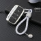 Glossy Carbon-Look Schlüssel Cover passend für Land Rover, Jaguar Schlüssel  SEK14-LR2