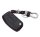 Leather key fob cover case fit for Ford F1 remote key black
