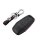 Leather key fob cover case fit for Ford F7 remote key black