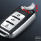 Silikon Leder-Look Schlüssel Cover passend für Volkswagen, Skoda, Seat Schlüssel  SEK13-V2