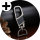 Leder Schlüssel Cover passend für Citroen, Peugeot Schlüssel CX1, PX1 schwarz/schwarz
