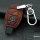 RUSTY Leder Schlüssel Cover passend für Mercedes-Benz Schlüssel hellbraun LEK13-M6