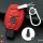 RUSTY Leder Schlüssel Cover passend für Mercedes-Benz Schlüssel rot LEK13-M6