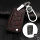RUSTY Leder Schlüssel Cover passend für Volkswagen, Audi, Skoda, Seat Schlüssel dunkelbraun LEK13-V3, V3X