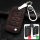 Cover Guscio / Copri-chiave Pelle compatibile con Volkswagen V8X Marrone scuro
