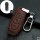 Cover Guscio / Copri-chiave Pelle compatibile con Ford F3 Marrone chiaro