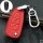 RUSTY Leder Schlüssel Cover passend für Ford Schlüssel rot LEK13-F4