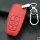 RUSTY Leder Schlüssel Cover passend für Audi Schlüssel rot LEK13-AX2