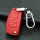 Cover Guscio / Copri-chiave Pelle compatibile con Audi AX3 rosso
