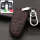 Cover Guscio / Copri-chiave Pelle compatibile con Audi AX4 Marrone scuro