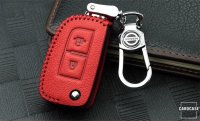 RUSTY Leder Schlüssel Cover passend für Nissan Schlüssel hellbraun LEK13-N2