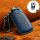 Cover Guscio / Copri-chiave Pelle compatibile con Audi AX6 blu