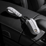 Alcantara key cover for Porsche keys incl. keychain...