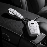 Alcantara key cover for Toyota keys incl. keychain...