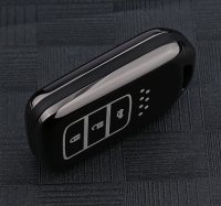 Aluminum, High quality plastic key fob cover case fit for Honda H12 remote key anthracite