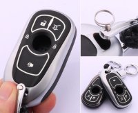 Coque de clé de voiture (HEK18) compatible avec Opel clés - or