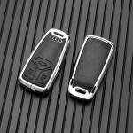 Key case cover FOB for Audi keys incl. keychain (HEK58-AX6)