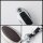 Alu Hartschalen Schlüssel Case passend für Nissan Autoschlüssel chrom/schwarz HEK2-N8-29